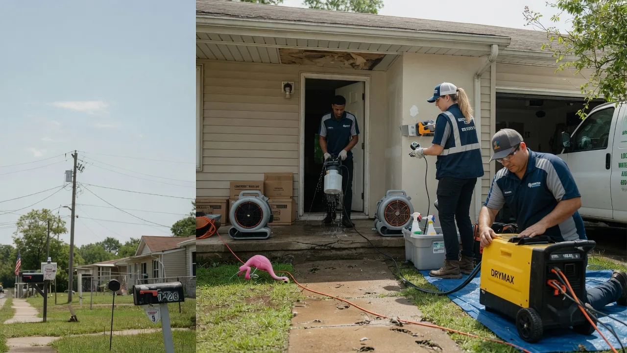 Storm Damage Water Removal in Port Royal, KY near me
